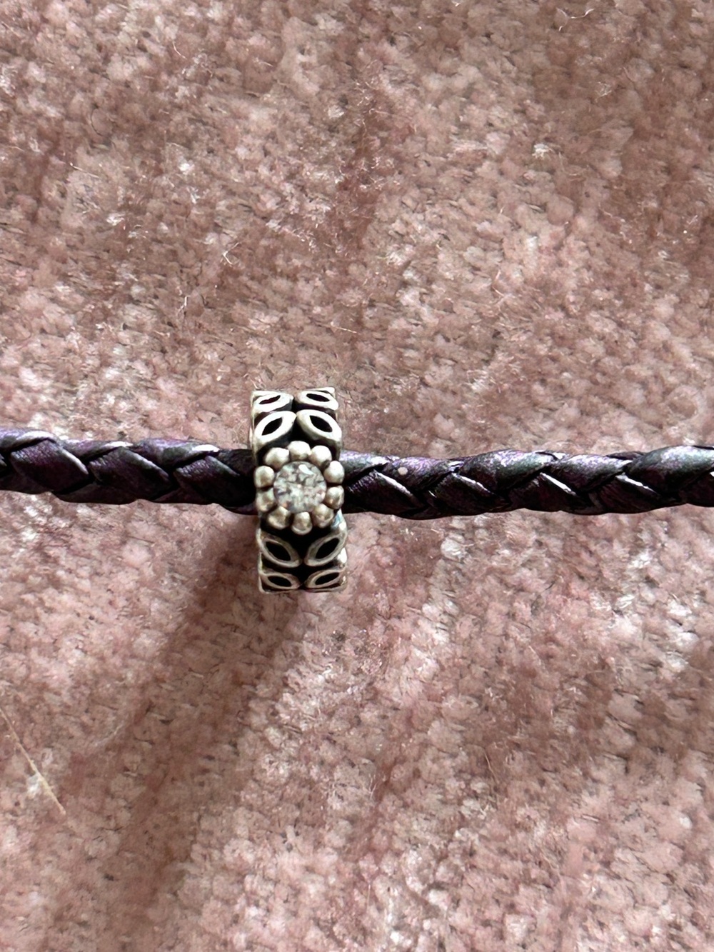 Authentic Pandora Sterling Silver TWICE AS NICE Clear CZ Spacer #791224CZ